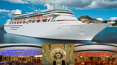 RGB LED strips på MS Monarch