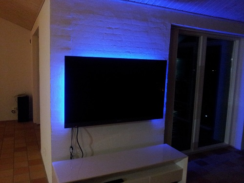 LEDstrip runt TV