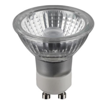 GU10 6W (50W) glas