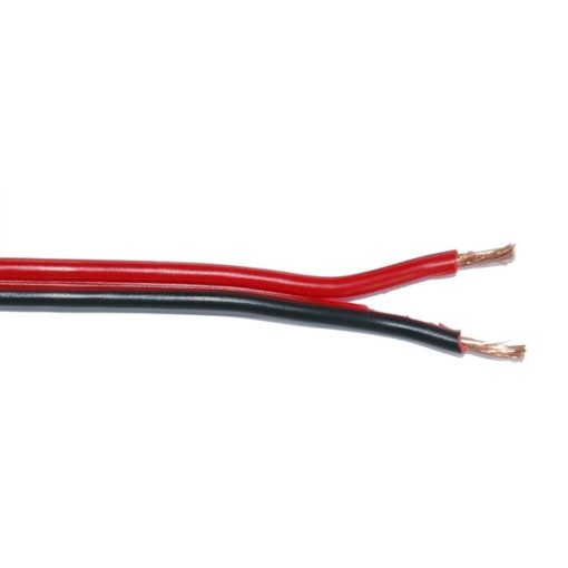 Kabel RKUB 2x0,75mm2 röd + svart